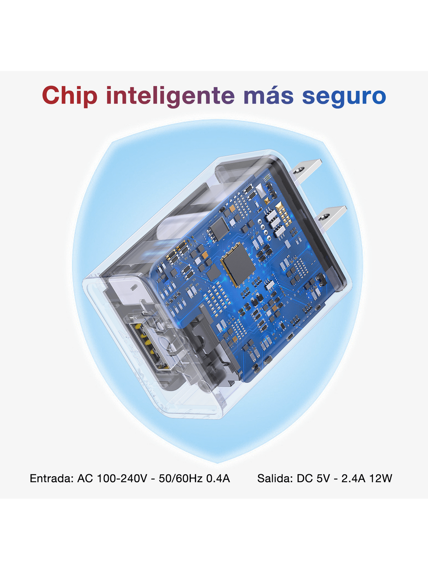 1Hora Cargador iPhone 12W adaptador iOS iPad GAR143