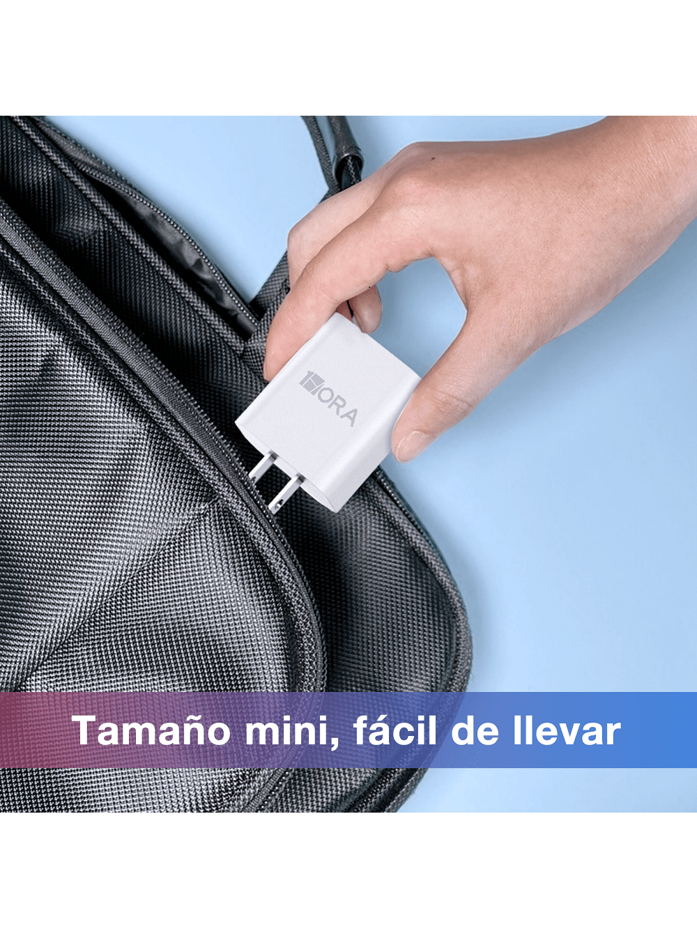 1Hora Cargador iPhone 12W adaptador iOS iPad GAR143