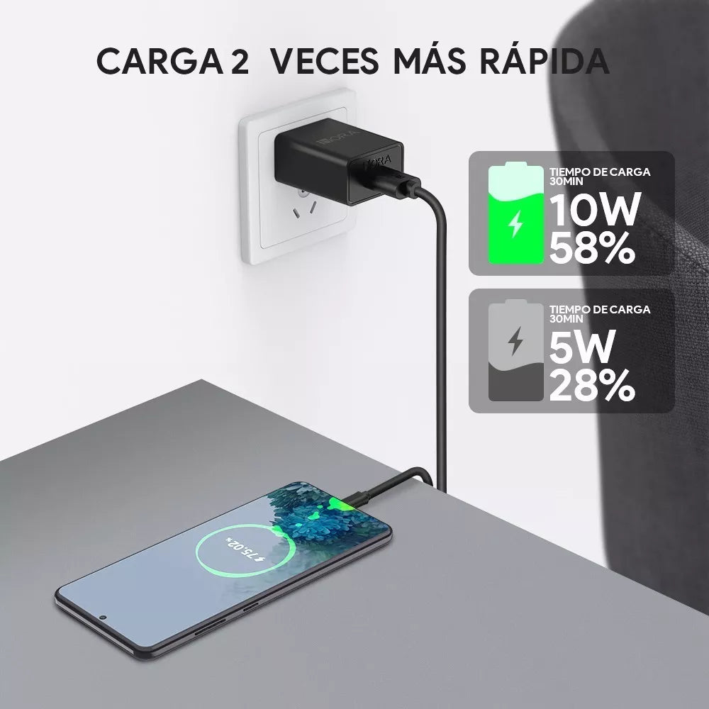 Combo cargador tipo C 2.0A - GAR080