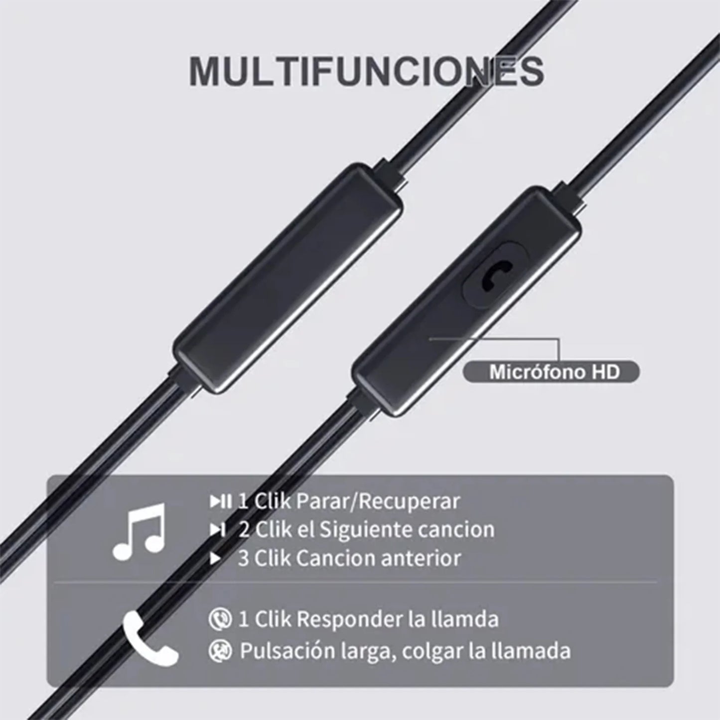Audífonos alámbricos 3.5mm-AUT117