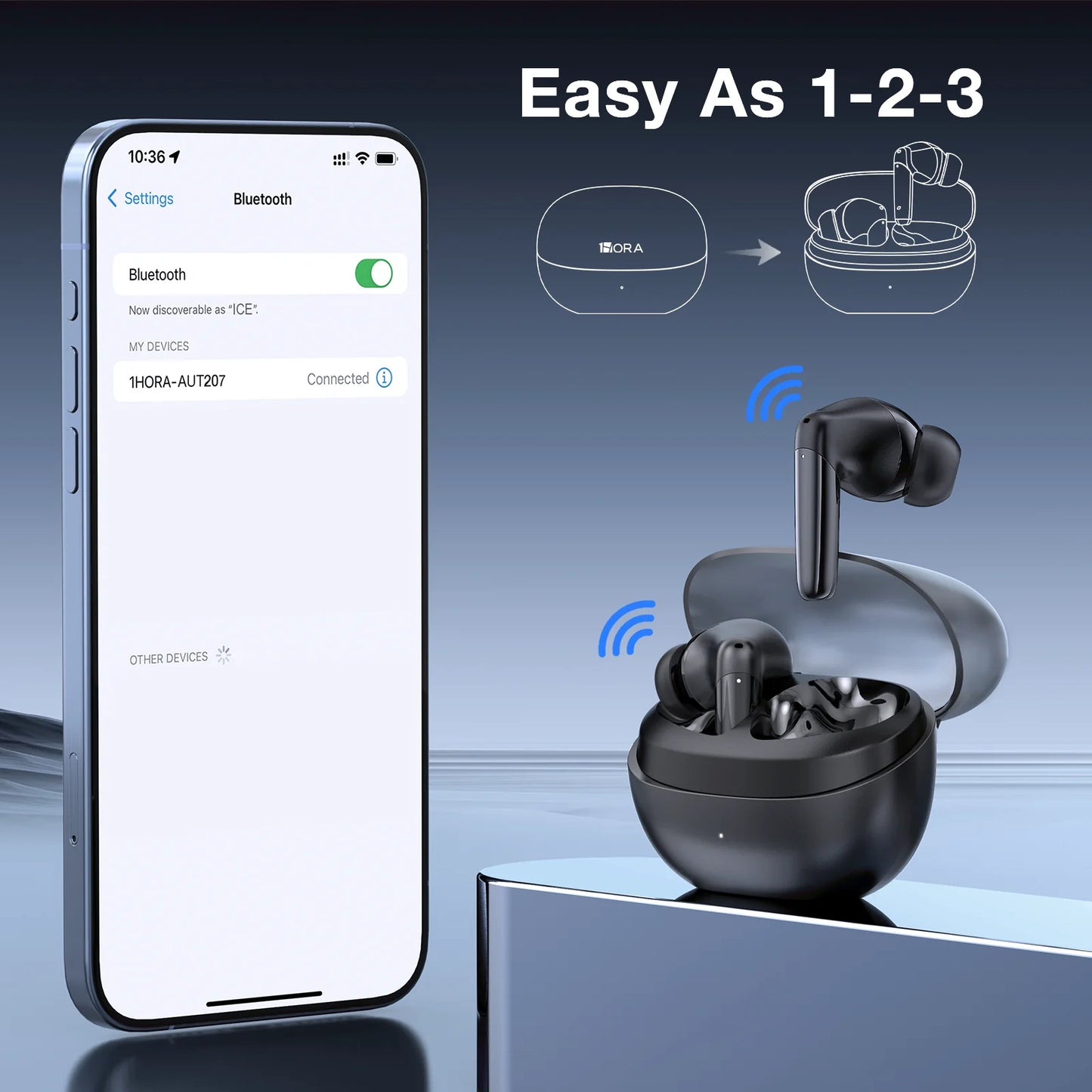 AUDIFONOS INALAMBRICOS AUT207