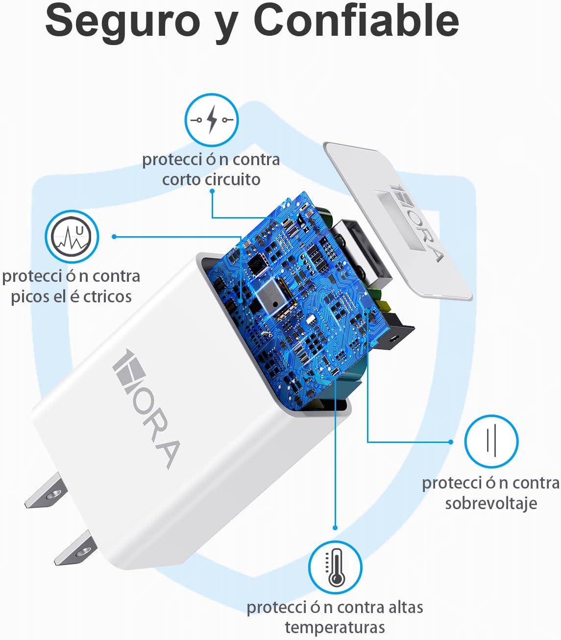 Cargador 1.0A Sin Cable - GAR063