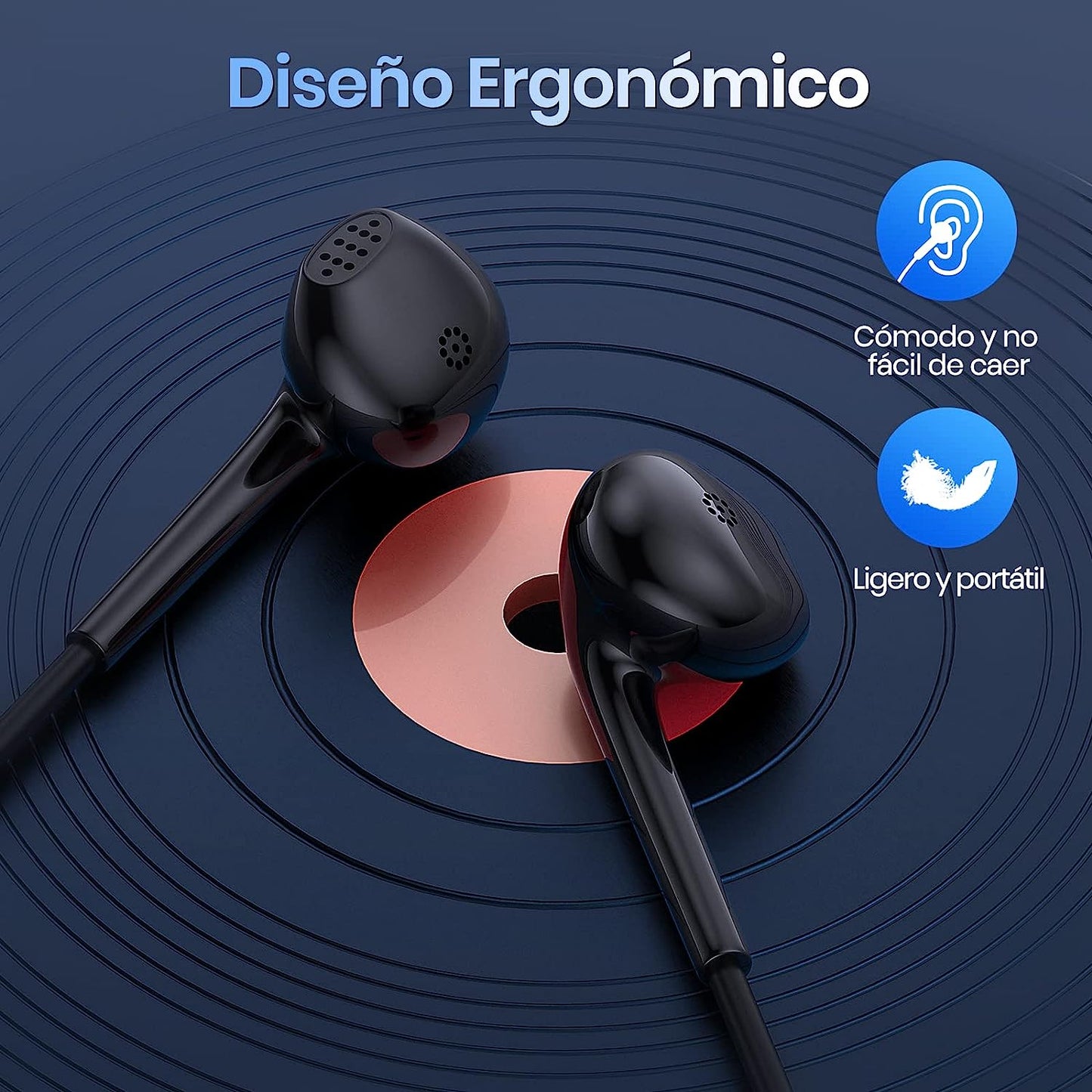 Audífonos alámbricos tipo c-AUT124