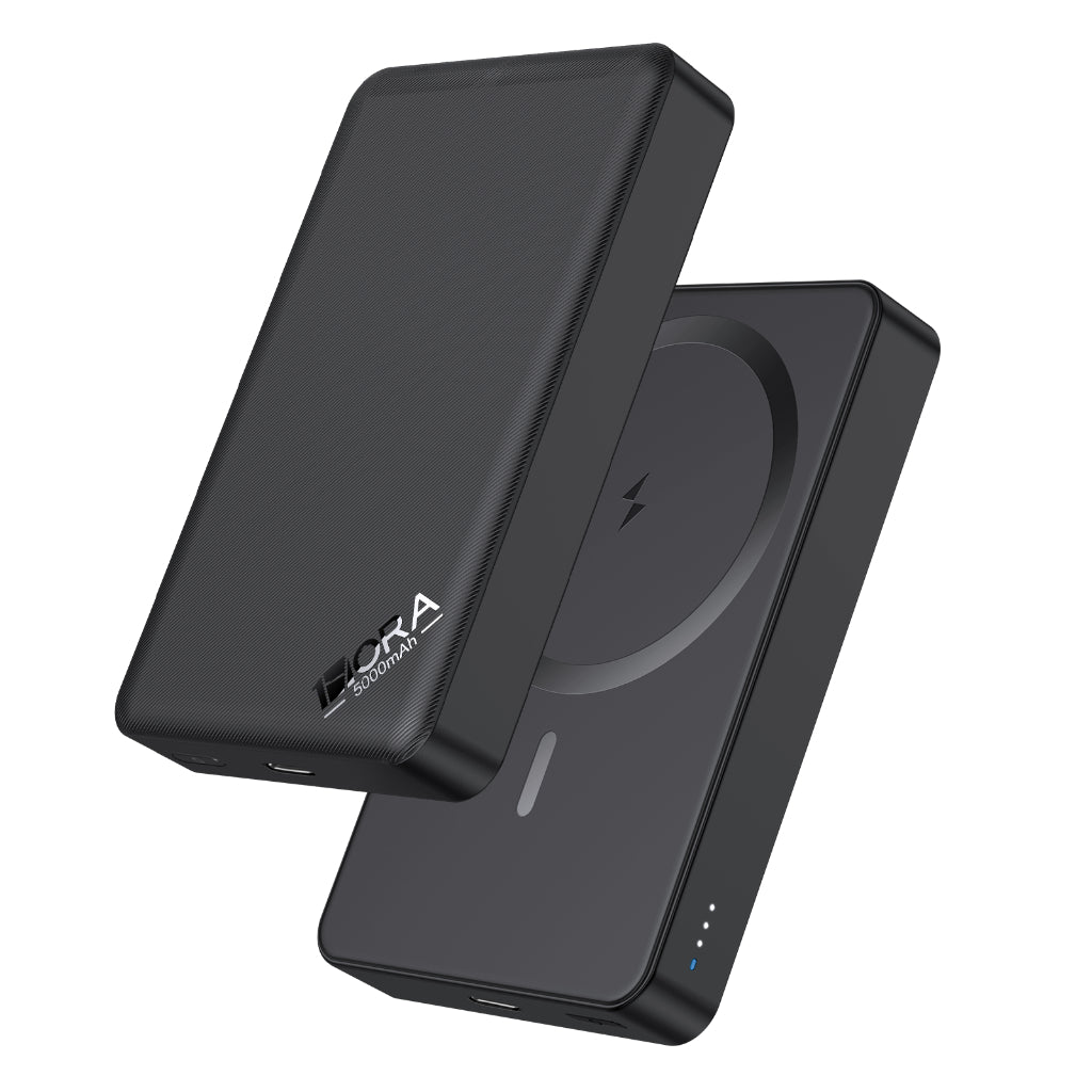 1Hora Batería Portátil Magnético Inalámbrico Powerbank Con cable USB-C 5000mAh GAR276 Power Bank
