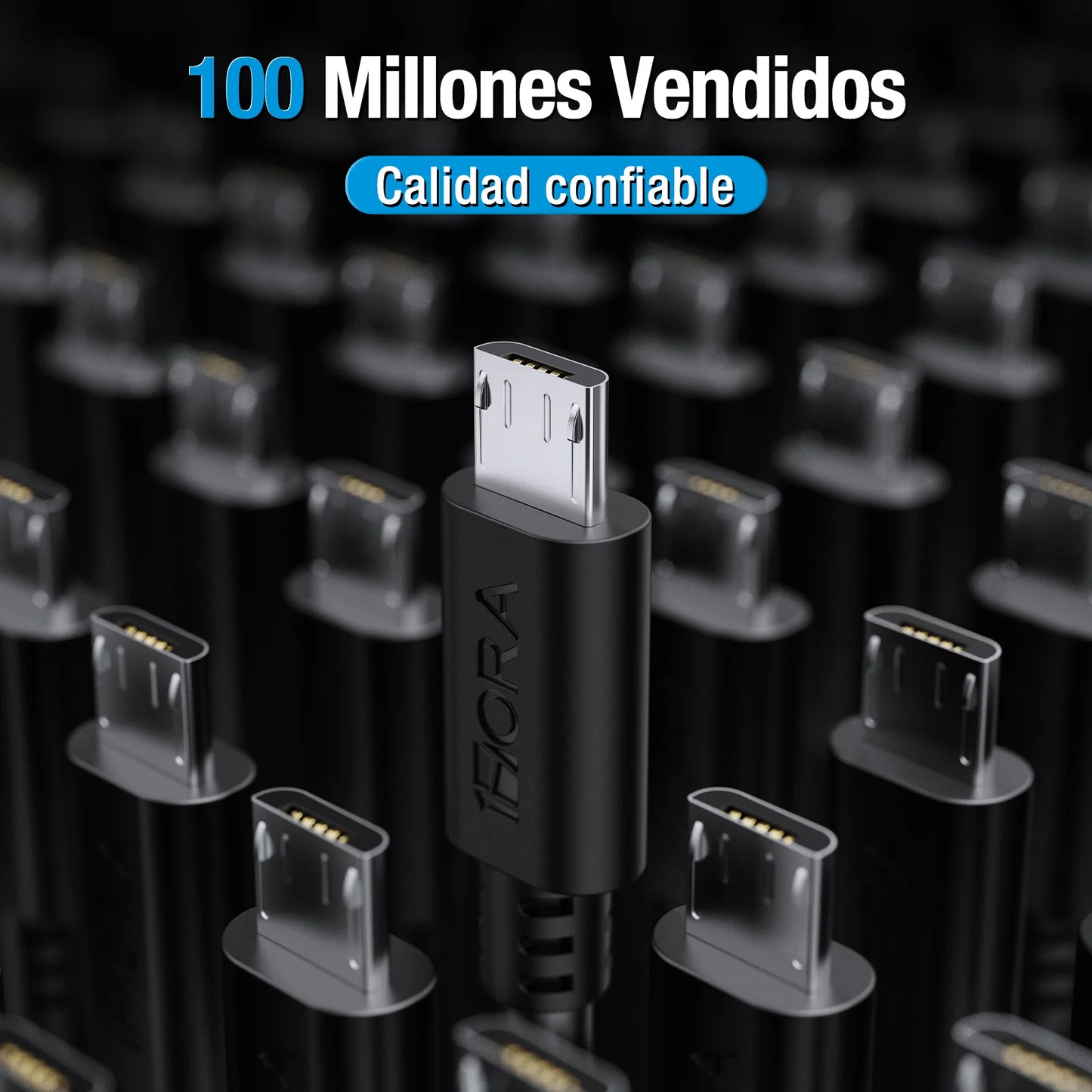 Cable V8 2.1A (1 METRO) - CAB186