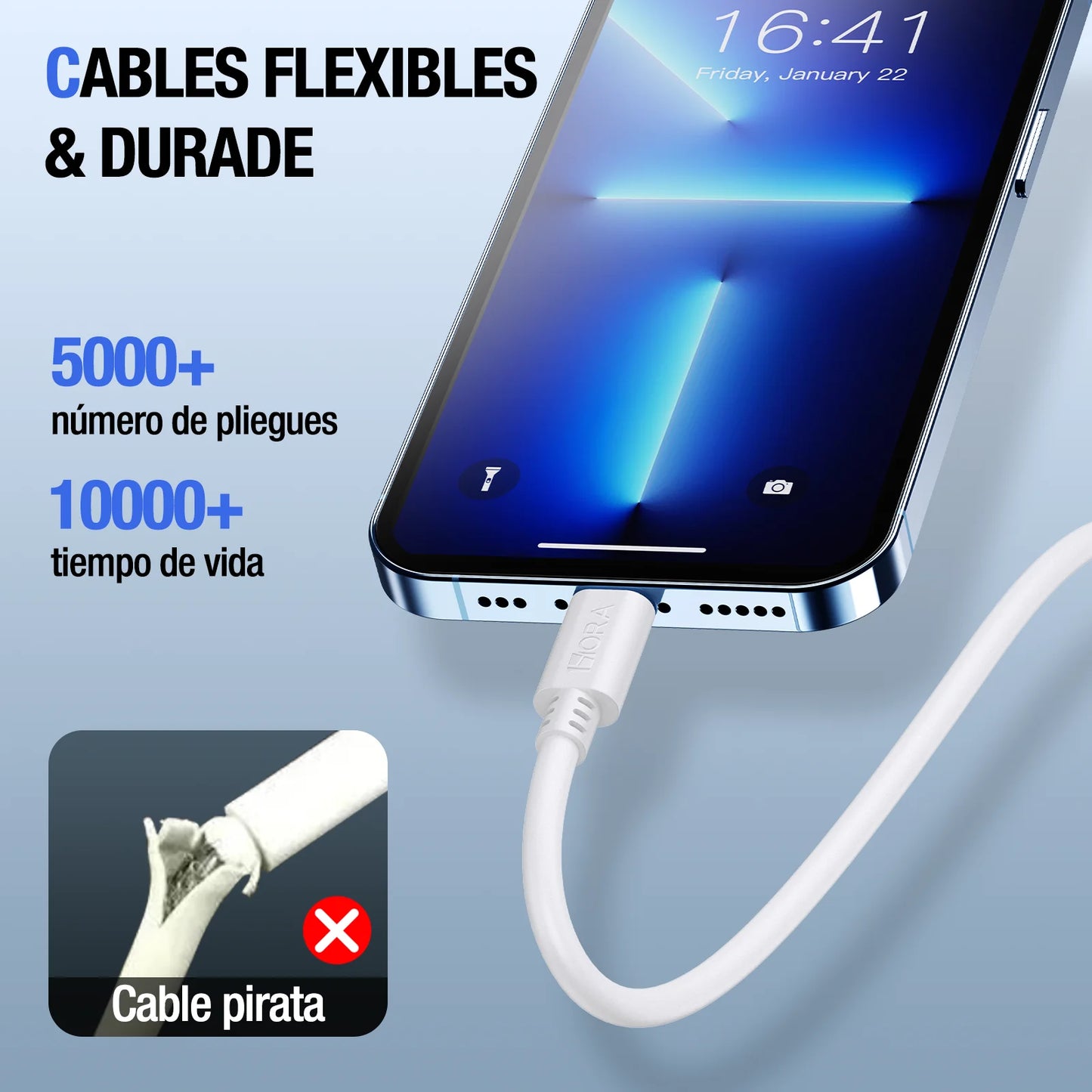Cable IP 2.0A (1.5 METROS) - CAB075-B