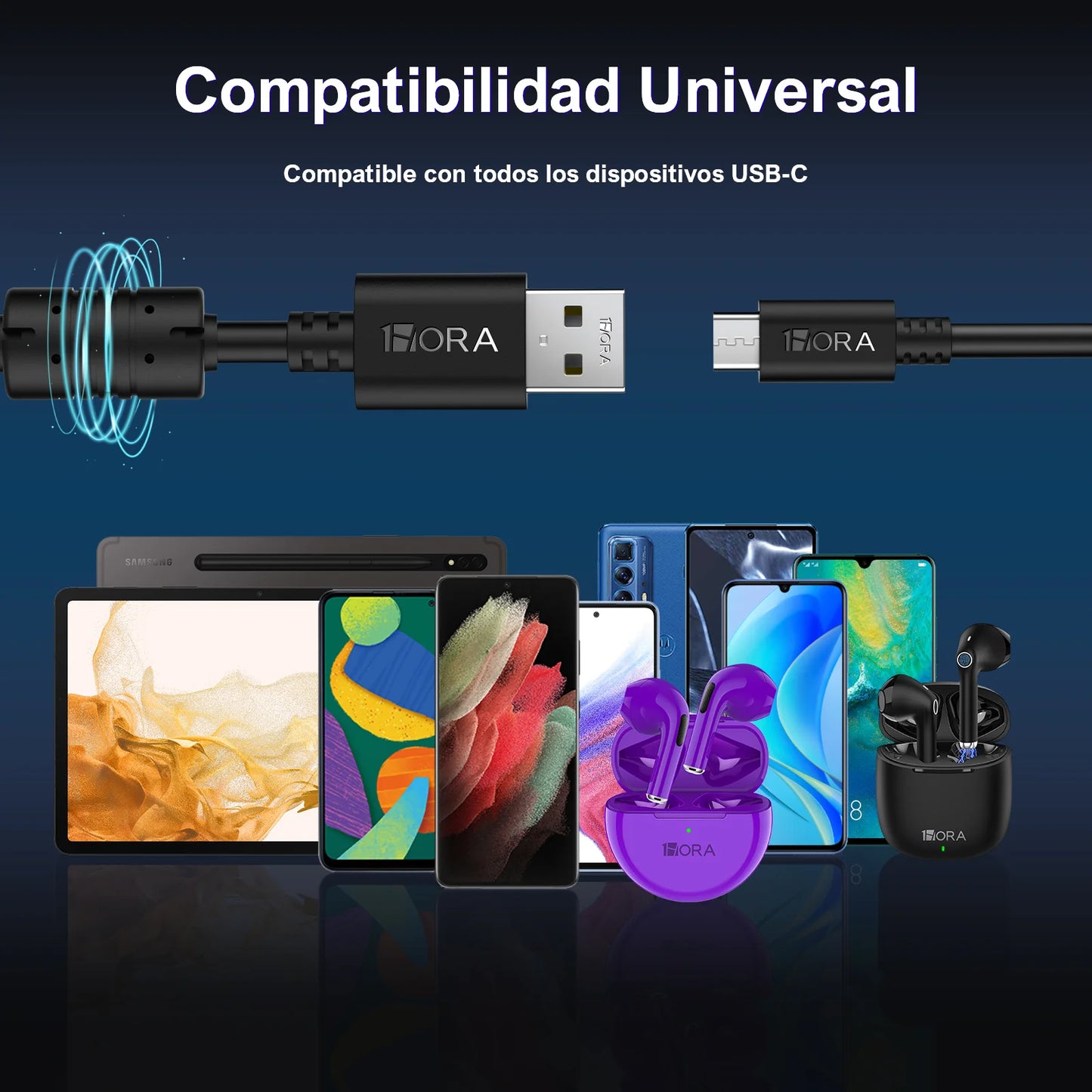 Cable TIPO C 2.0A (1.5 METROS) - CAB150