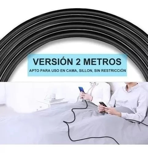 Cable V8 2.1A (2 METROS) - CAB178