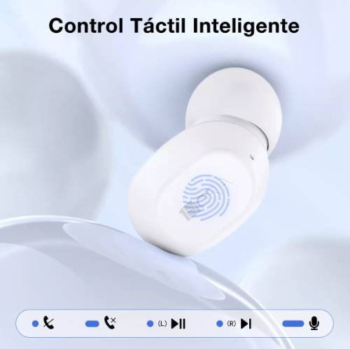 1HORAAudifonos Inalambricos In Ear Manos Libres Bluetooth 5.3 Color Negro AUT208