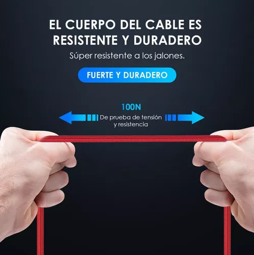 Cable 2 en 1 V8 – TIPO C 2.1A CAB218