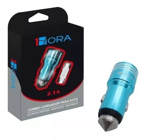 Cargador para auto V8 2.1A - GAR089