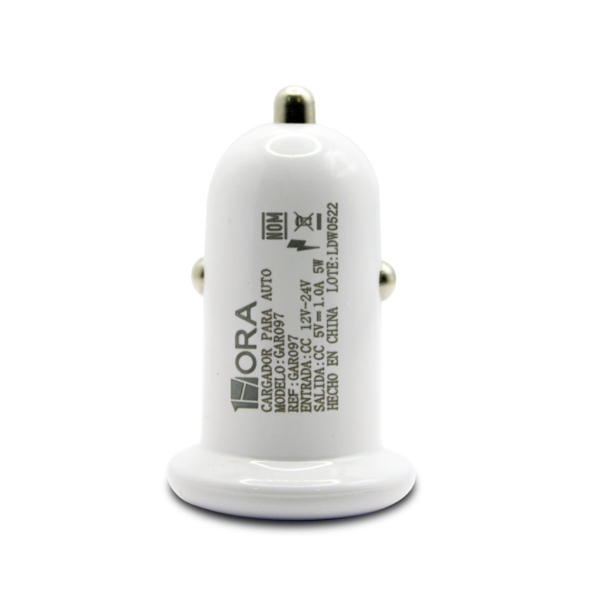 Cargador para auto 1.0A - GAR097