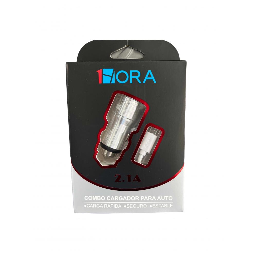 Cargador para auto V8 2.1A - GAR089