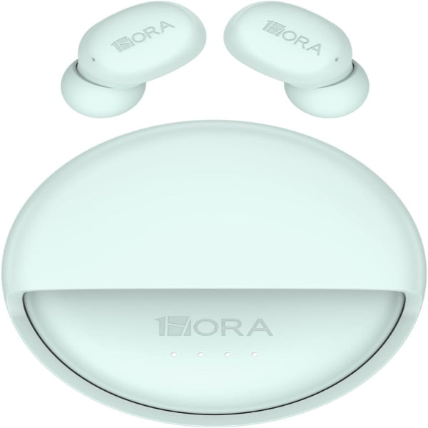1HORA Audífonos con Estuche Giratorio, Manos libres Bluetooth 5.4, 32h Batería Sonido AUT216