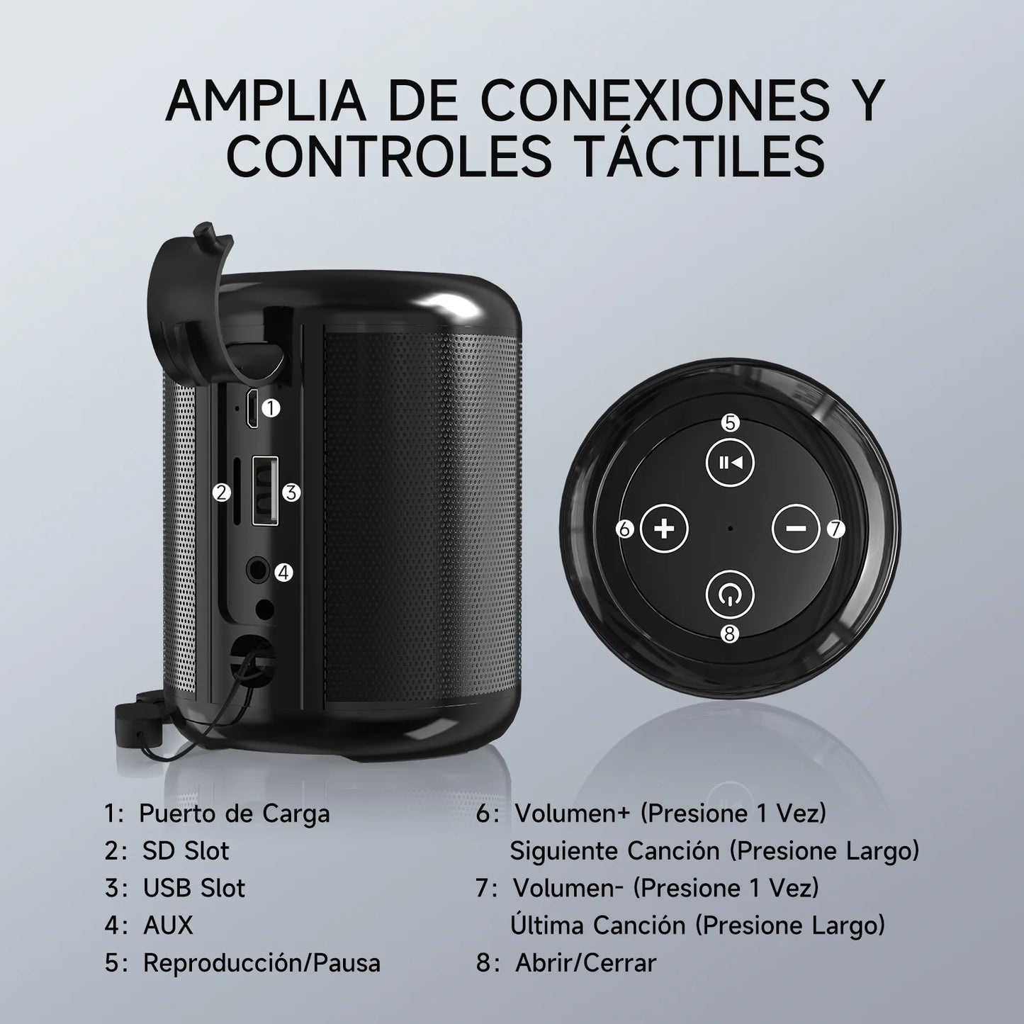 Bocina bluetooth Portátil - BOC062