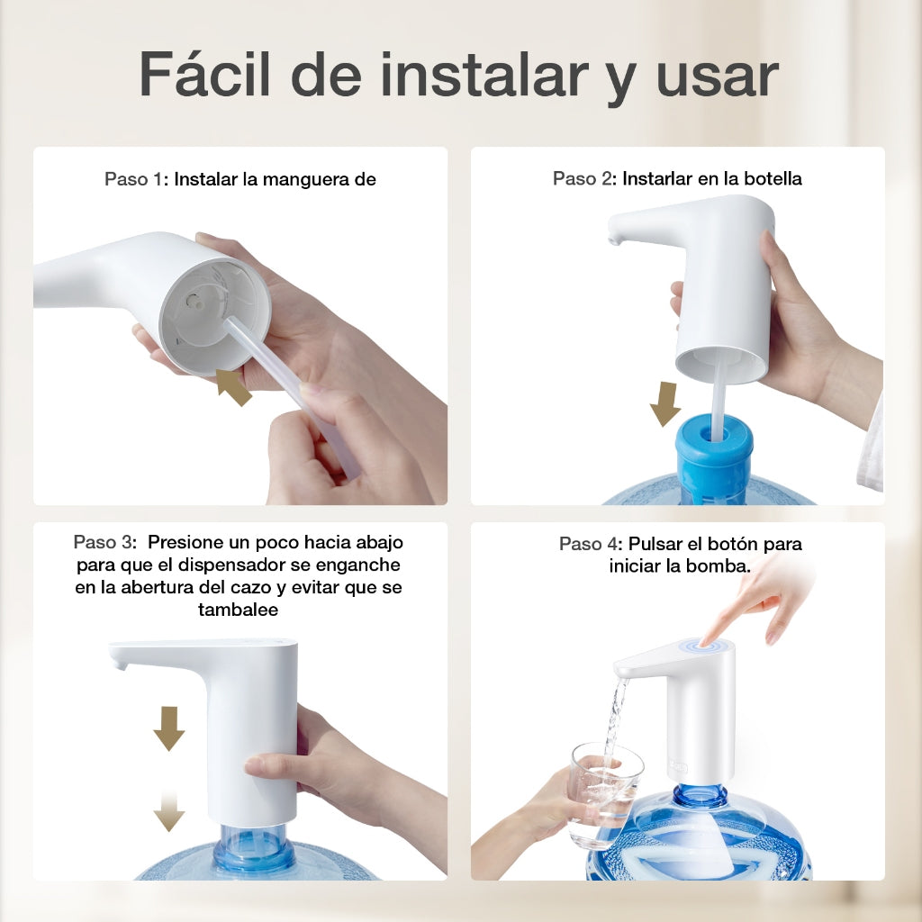 1HORA Dispensador De Agua automático Para Garrafón