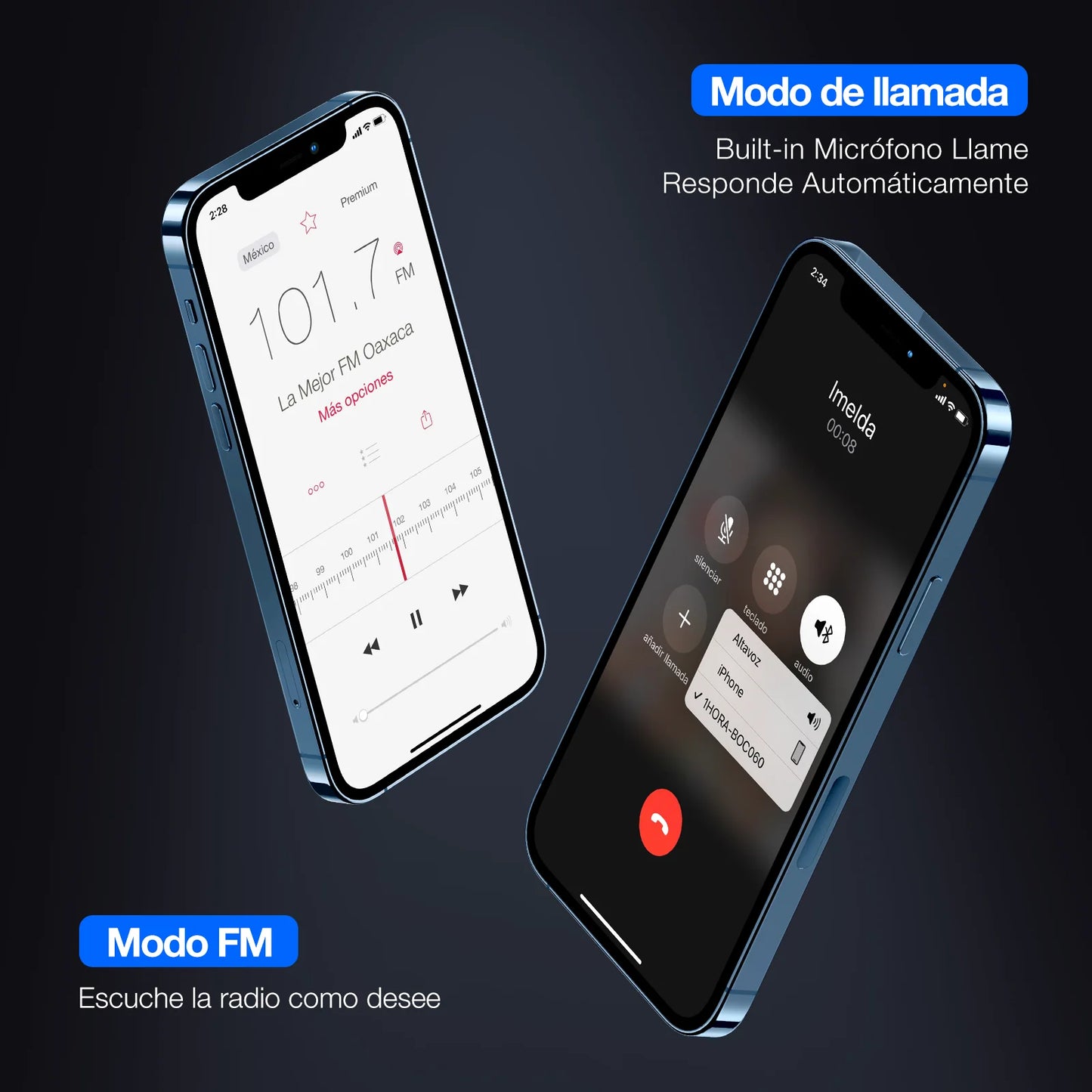 Bocina bluetooth Portátil 5.3-BOC060