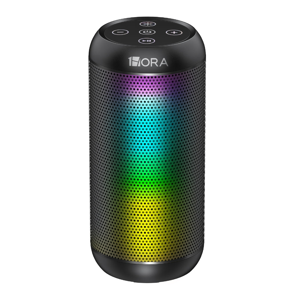 1HORA Bocinas Grandes Bluetooth 5.1 RGB boc242