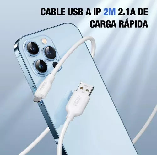 Cable IP 2.1A (2 METROS) - CAB206