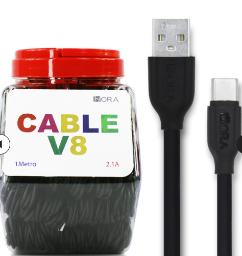 1HORA VITROLERO CAB242 CABLE TIPO V8 100PZ