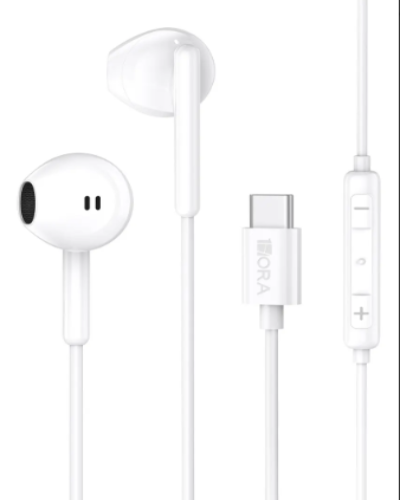 1HORA Audifonos Manos Libres Tipo C Auriculares Con Microfonos In-ear AUT125