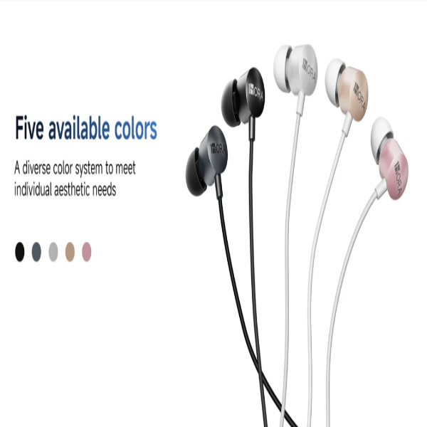 1HORA Audífonos In-Ear con Micrófono y Sonido HiFi, para Dispositivos USB-C AUT128