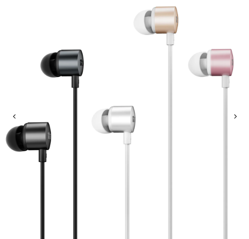 1HORA Audífonos In-Ear con Micrófono y Sonido HiFi, para Dispositivos USB-C AUT128