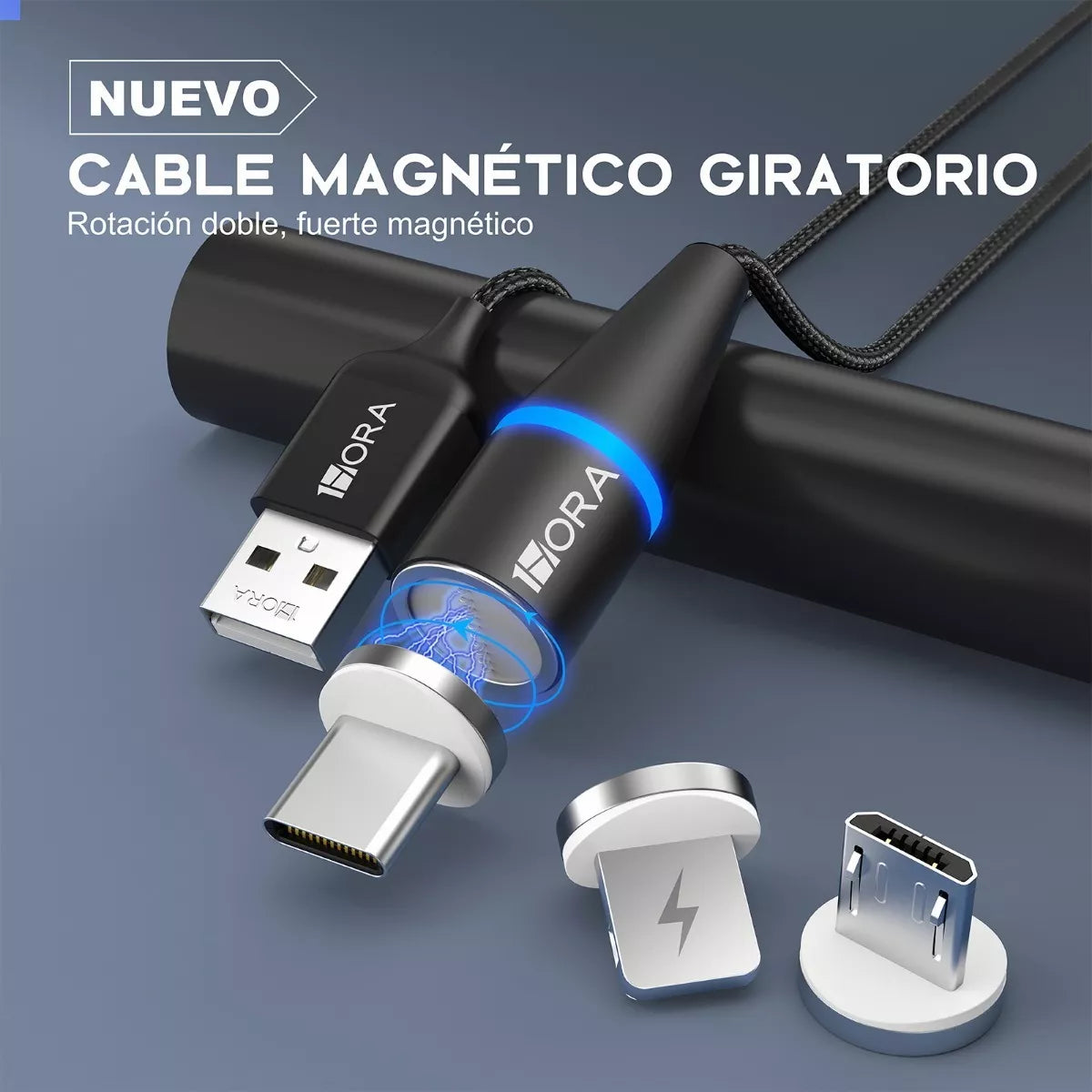 Cable Tipo C/V8/IP 3A (2 METROS) - CAB261