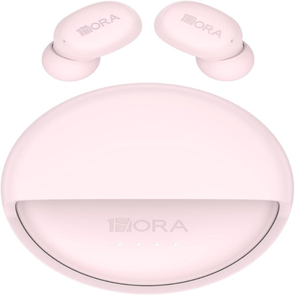 1HORA Audífonos con Estuche Giratorio, Manos libres Bluetooth 5.4, 32h Batería Sonido AUT216